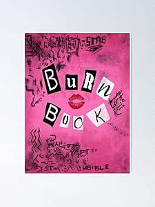 Amazon.com: The Burn Book Mean Girls Cady-Heron Regina ...