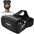 ELEGIANT 3D VR Lunettes Google Carton 3D Jeux Vid&eacute;o Lunettes VR casque 360 Affichage de r&eacute;alit&eacute; virtuelle immersive 3,5-6,0'' Compatible avec Samsung Galaxy Mega 2 / Galaxy Note 4 / Galaxy Note 3 / Galaxy S6 Bord / Galaxy S6 / iPhone 6 / iPhone 6 Plus / LG G3 / SONY Experia T2 Ultra / Xperia Z3 + / MOTO Nexus 6 / HTC One Max / Desire 816 / Un M9 / ASUS Zenfone 2