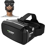 ELEGIANT 3D VR Lunettes Google Carton 3D Jeux Vid&eacute;o Lunettes VR casque 360 Affichage de r&eacute;alit&eacute; virtuelle immersive 3,5-6,0'' Compatible avec Samsung Galaxy Mega 2 / Galaxy Note 4 / Galaxy Note 3 / Galaxy S6 Bord / Galaxy S6 / iPhone 6 / iPhone 6 Plus / LG G3 / SONY Experia T2 Ultra / Xperia Z3 + / MOTO Nexus 6 / HTC One Max / Desire 816 / Un M9 / ASUS Zenfone 2