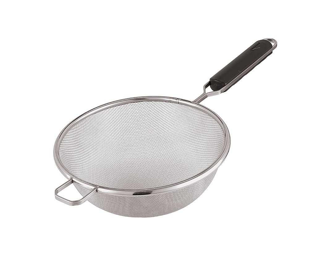 Paderno 12622 – 16 Mesh Strainer, 16 cm, ABS Handle, Stainless Steel
