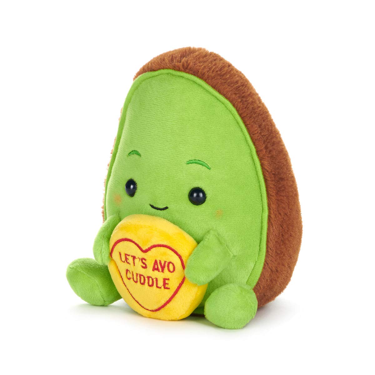 Posh Paws Swizzels Love Hearts 18cm (7") Avocado – Let's Avo Cuddle Message Soft Toy