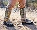 Razer Snake Gaiters for Hiking, Hunting - Snake Bite Protection Guards for Lower Legs with Storage Bag, Heavy Duty, Adjustable, Lightweight Design fits Men, Women - Lab Tested in USA (Camo)