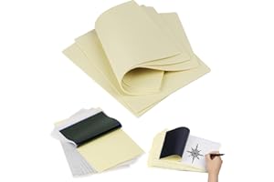 GTARTISTOO Tattoo Skin Practice Thick 8x12 Blank Double Sides Tattoo Practice Skin Soft Silicone Pads Fake Skin Tattooing Microblading Practice Skin for Tattoo enthusiasts and tattoo artist (5PCS+25PCS)