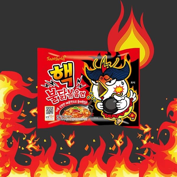 SAMYANG 2X SPICY CHICKEN FLAVOR RAMEN 140G