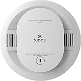 Kidde 21032309 Smoke & Carbon Monoxide Voice Alarm, Battery Powered