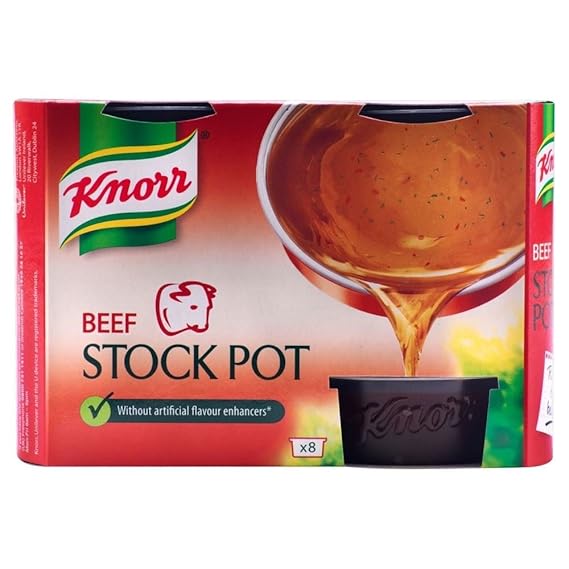 Knorr Stock Pot Beef (8x28g) Pack of 6 Grocery