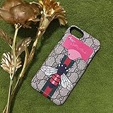 iPhone6/7/8 Plus Bankertedb (Fast US Deliver Guarantee Fulfilled by Amazon) GU Fashion Graphic Card Slot Style PU Leather Case Cover for Apple iPhone 6 Plus iPhone 7 Plus iPhone 8 Plus (Love Bee)