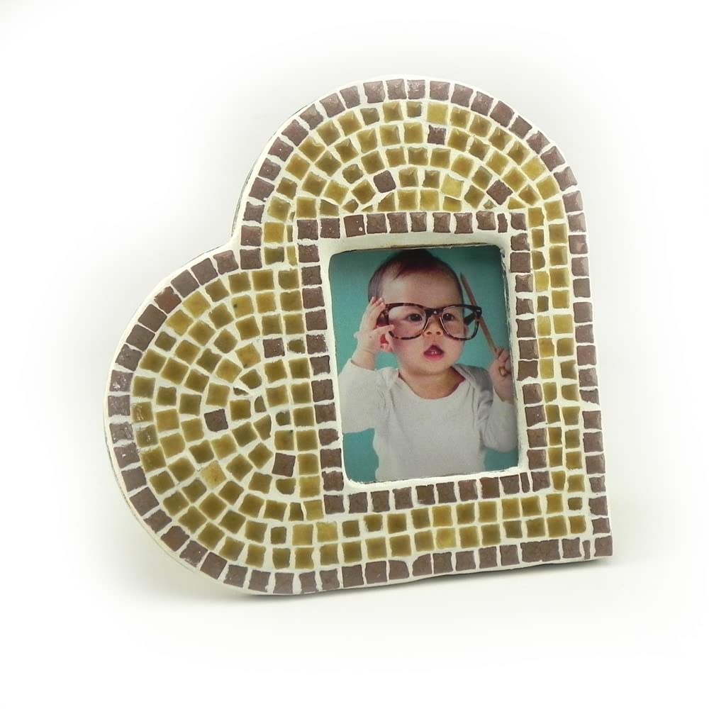 ALEA Mosaic Mosaic Kit Frame Heart Treasure