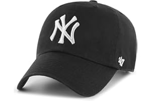 '47 MLB New York Yankees Brand Clean Up Adjustable Cap, One Size, Black