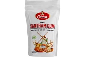 Xanthan Gum by Onuva, 8 oz (227 gr), Batch Tested Gluten Free, Keto Friendly,Thickener for Sauces, Soups, Dressings