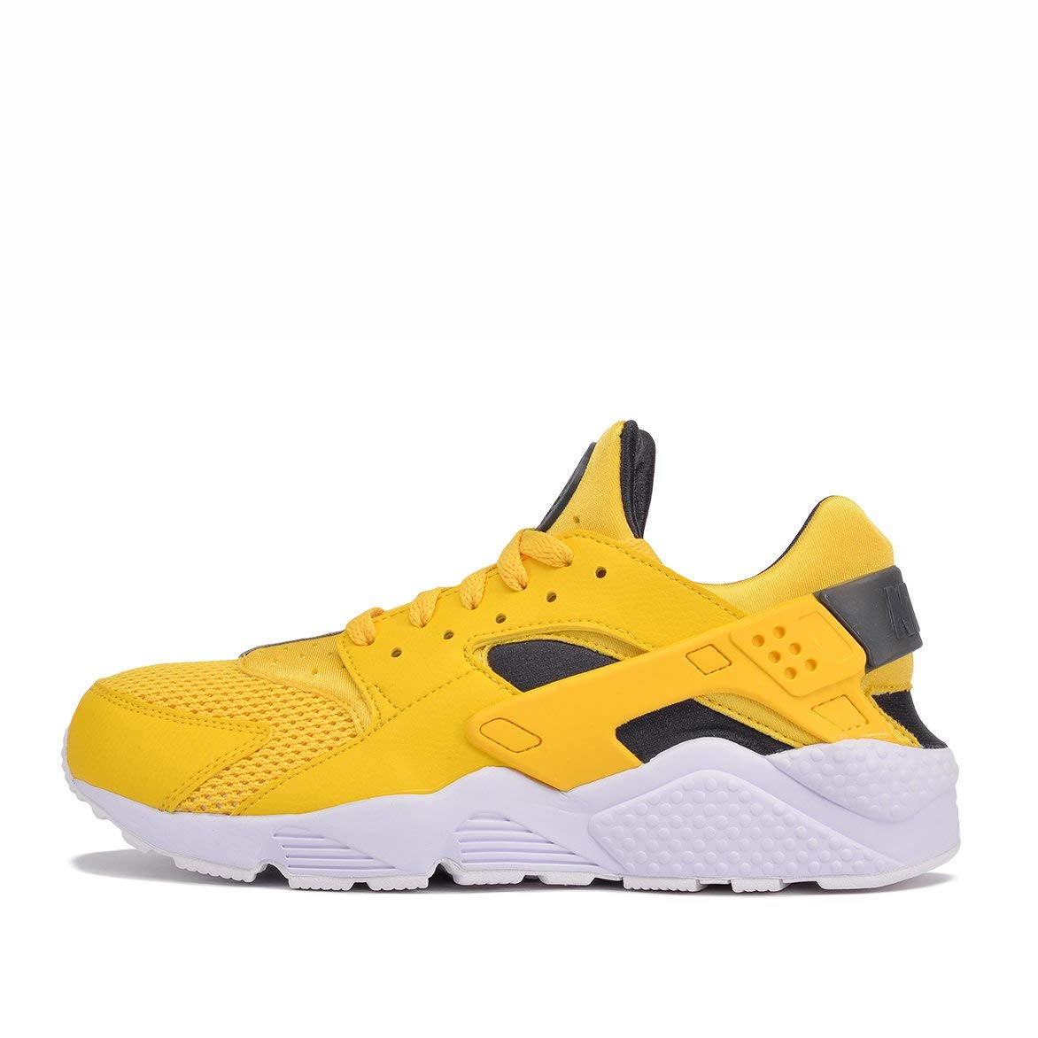 yellow huarache shoes