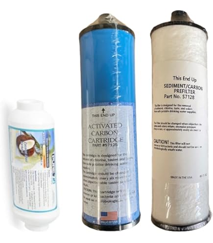 Microline R.O. Split Pre & Post Filter SET - Compatible Replacement Filters For TFC-300, TFC-335, TFC-435