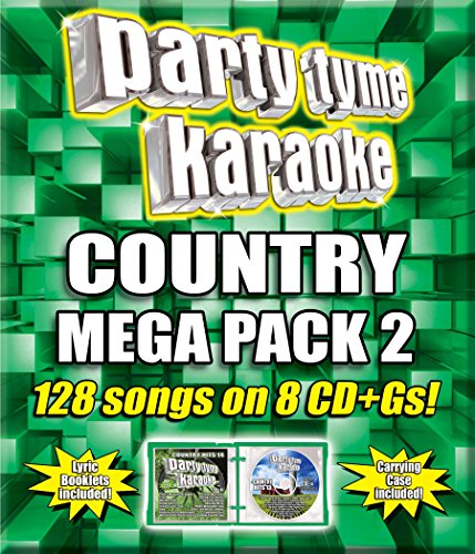 Party tyme karaoke - country mega pack 2 [8 cd + g]