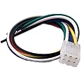 LIZAPUS Compatible Western Snow Plow 6 Pin Control Harness Repair End 27070 Connector Pigtail