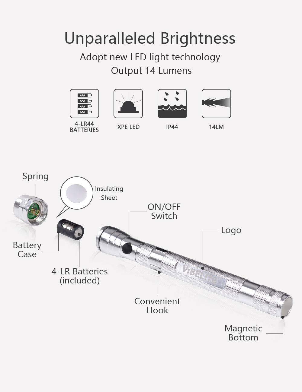 Magnet 3 X Led Magnetic Pickup Tool Included Telescoping Flexible Extensible Led Flashlights Perfect Mechianic Pick Up Tools Gifts For Men 1pack 4 X Lr44 Batteries Power Hand Tools Tools Home Improvement