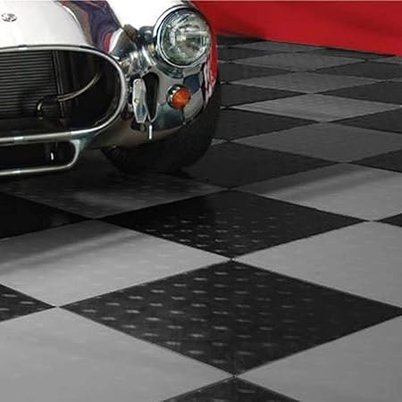 Motofloor Modular Garage Flooring Tiles 48 Square Feet Per Box 1 X