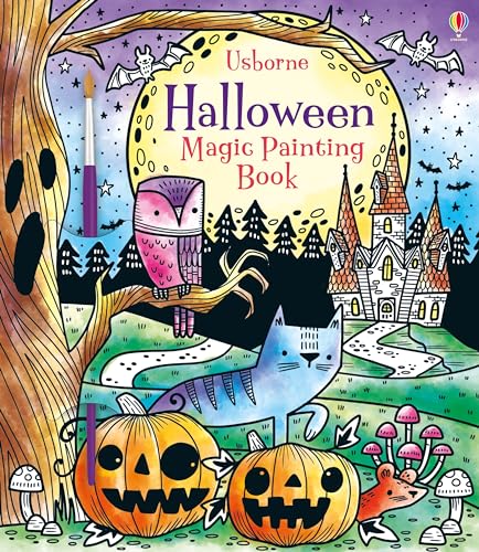 Halloween Magic Painting Book: A Spooktacular Halloween Activity Book for Kids with Magical Watercolor Fun, Unleash Your Child’s Creativity! (Magic Painting Books)