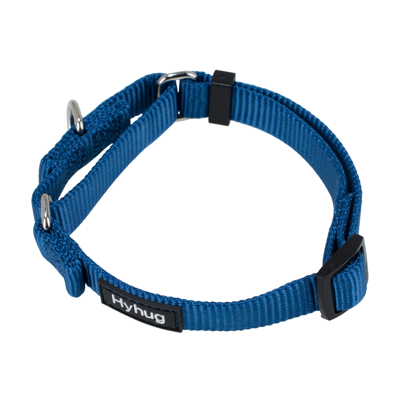 Hyhug Heavy Duty Nylon Anti - Escape Martingale Dog Collar for Large Medium Small Boy and Girl Dogs - Walking Training Daily Use. (Small, Class Blue) — image 1