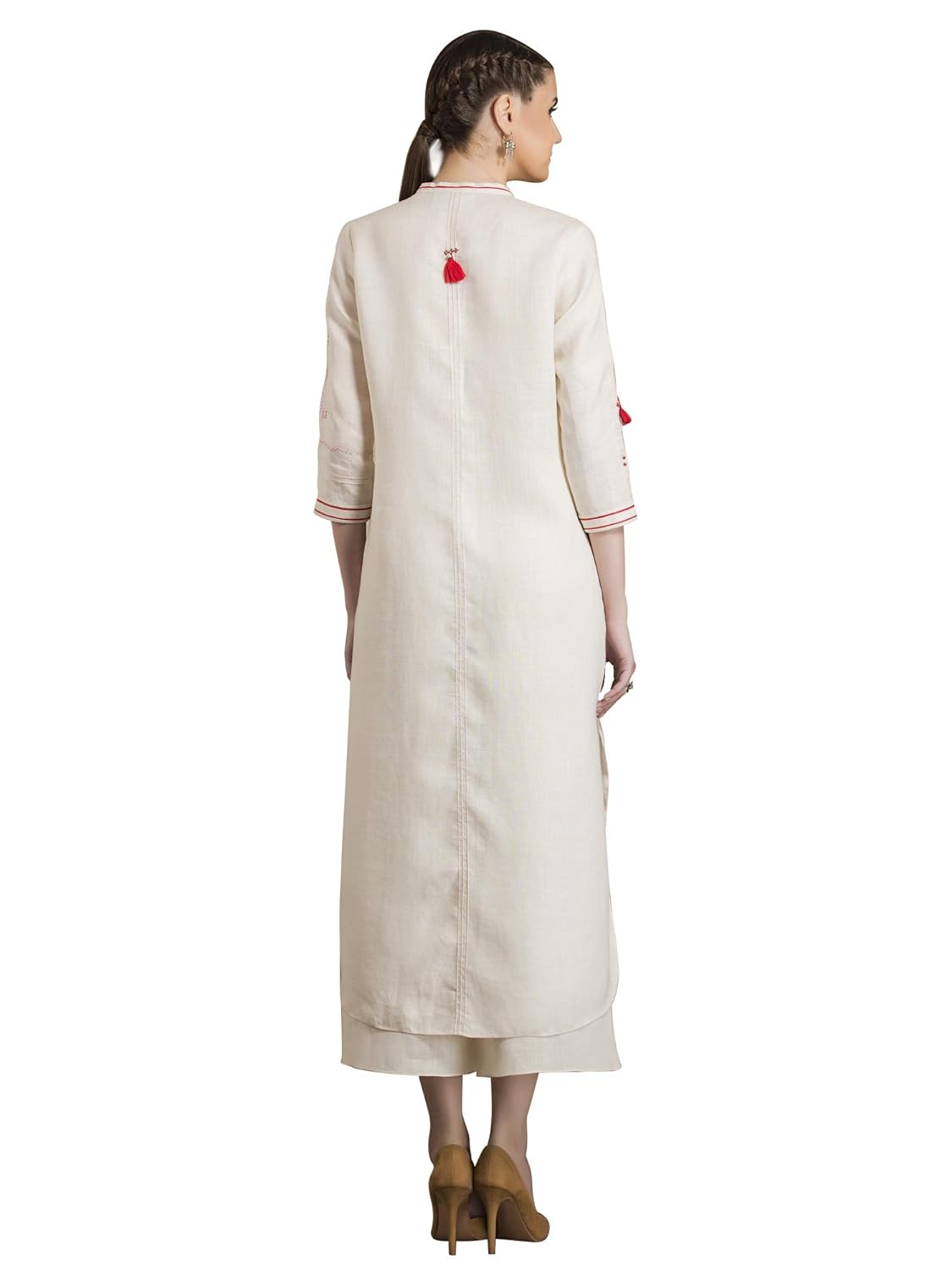 am pm women's linen dress suit