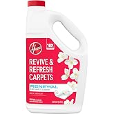 Hoover Renewal Carpet Cleaner Solution, 128 oz., Fresh Meadows Scent | Everyday Carpet Shampoo Solution, Removes Dirt and Grime from Carpet and Upholstery, Pair with Hoover Carpet Cleaner Machine