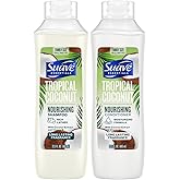 Suave Shampoo & Conditioner Set, Tropical Coconut – Everyday Nourishing Formulas with Coconut Extract & Vitamin E, 22.5 Oz Ea (2 Piece Set)