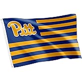 Desert Cactus University of Pittsburgh UP Flag - 3 x 5 Feet Panthers Banner, Indoor/Outdoor Durable Fabric, 100% Polyester Design (Style Nation)