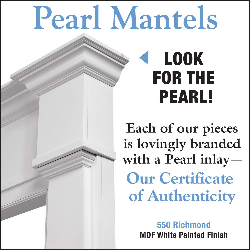 Pearl Mantels 550 48 Richmond Fireplace Mantel Surround 48 Inch