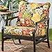 Greendale Home Fashions Deep Seat Cushion Set, Aloha Black