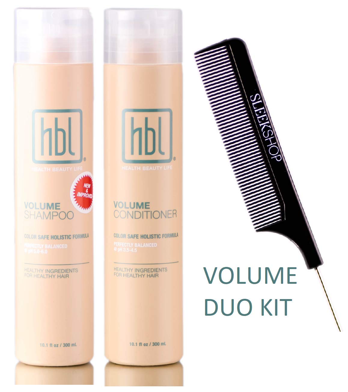 Amazon Com Hbl Volume Shampoo Conditioner Duo Set Stylist Kit