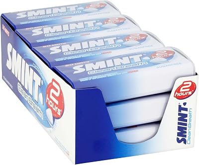 Smint Sugar Free Mints 2 Hour Fresh Breath 50 XXL Peppermint 12 Tins
