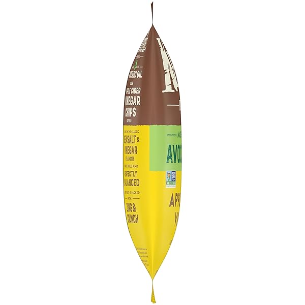 KETTLE BRAND MADE WITH AVOCADO OIL APPLE CIDER VINEGAR CHIPS, 6 OZ BAG