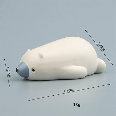 Cinlla Resina Imanes de nevera Color desnudo Fur Seal Imanes para ...