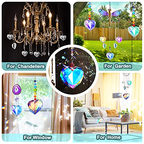 Resin Molds Silicone, 16 Cavities Diamond Heart Mold Epoxy Casting for