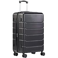 Amazon.com | ZENY Hardside Expandable Spinner Luggage Suitcase