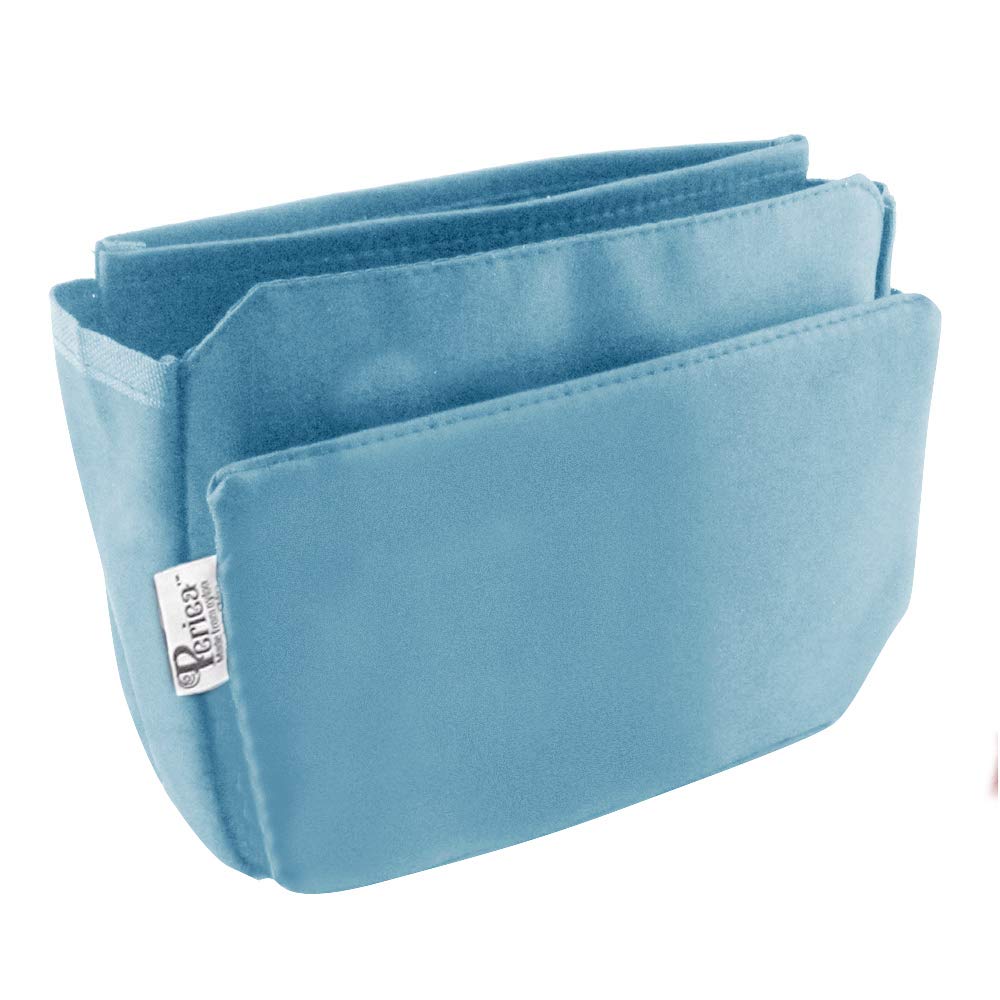 Periea ‘Tegan’ Small Handbag Organiser Insert or Make-up Bag – 5 Colours Available (Blue)