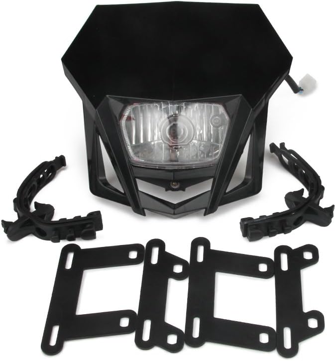 Dirt Bike Supermoto Headlight Kit Motorcycle Head Lamp