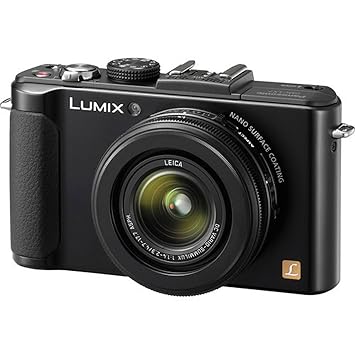 Panasonic LUMIX DMC-LX7K 10.1 MP Digital Camera with 3.8x Optical zoom and 3.0-inch LCD - Black