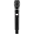 Shure QLXD2/KSM9 Handheld Transmitter with KSM9 Black Vocal Mic Capsule - for use with QLX-D Digital Wireless Microphone Systems, Receiver Sold Separately | H50 Band (QLXD2/KSM9=-H50)
