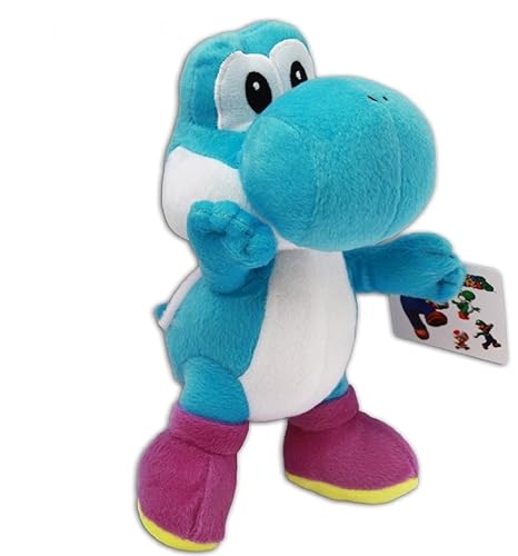 Nintendo XXL Plüsch Figur Yoshi Supermario Riesen Plüschtier 55 cm, Blau
