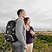 DORAMILE Hiking Backpack Lightweight Packable Travel Daypack,35L Foldable Camping Backpack,Ultralight Outdoor Sport Backpack