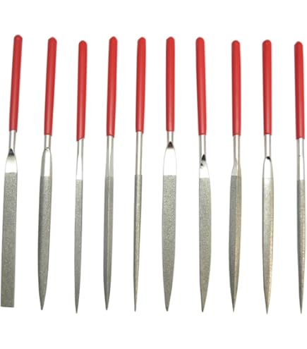 Grobet USA 16cm Joint-Round Needle File, Cut 4, Item No. 31.545...