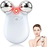 2-in-1 Red Light Microcurrent Facial Device | Enhances Lifting & Firming Capabilities | Reduces Wrinkles and Puffiness | Smart Photon Micro-Current Device, Model:EP-300