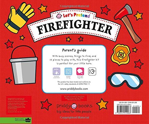 Let's Pretend: Firefighter Set: With Fun Puzzle Pieces