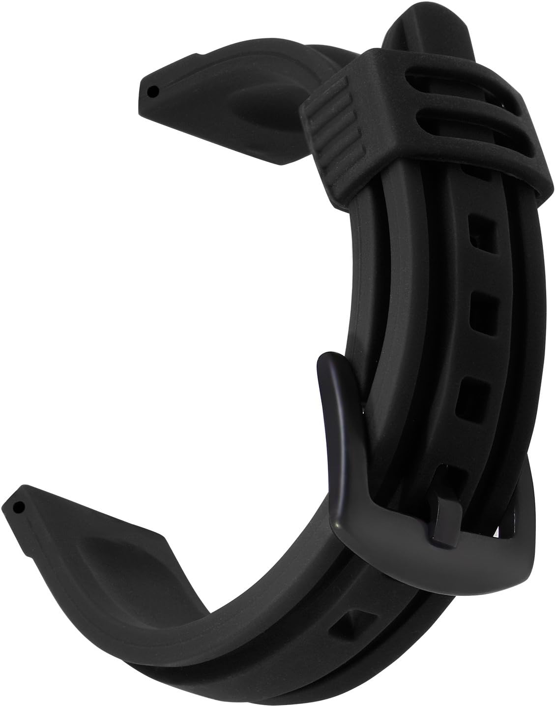 OLLREAR Silicone Watch Strap Replacement Rubber Fabric Watch Band -12 Colors & 4 Sizes