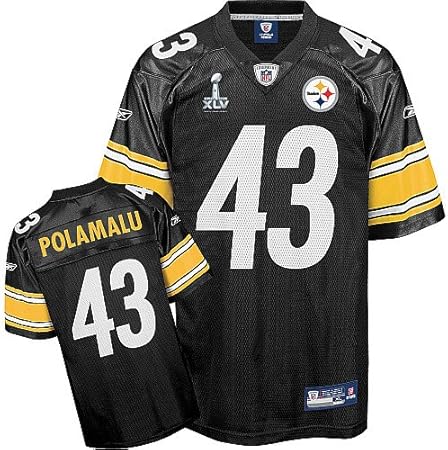 troy polamalu super bowl jersey