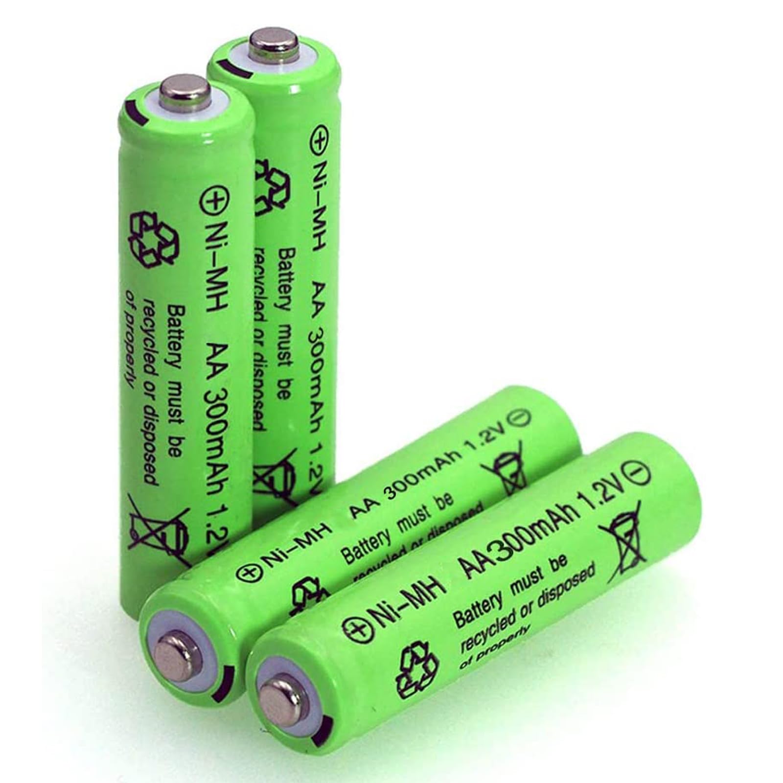10Pcs NiMH AAA Rechargeable Battery 1.2V 300mAh Batteries for Solar Light US