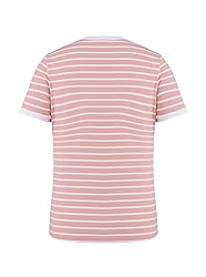 Remidoo Womens Crew Neck Tops Contrast Binding