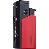 OLDENDO Jet Torch Lighter, Windproof Refillable Butane Adjustable Flame Lighter (Butane not Included)