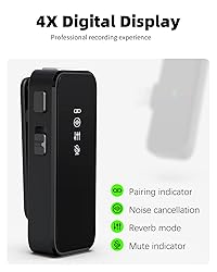 Rythflo Wireless Lavalier Microphone for iPhone