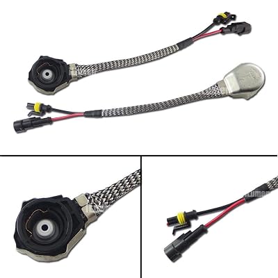 OEM HID Ballast Connector Plug – D2S / D2R / D2C To AMP For Factory & Aftermarket Headlights